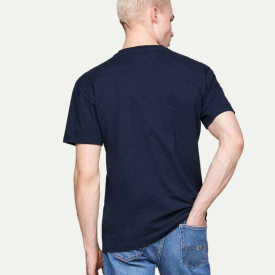 Tommy Hilfiger Ανδρική κοντομάνικη μπλούζα Signature Logo Crew Neck T-Shirt